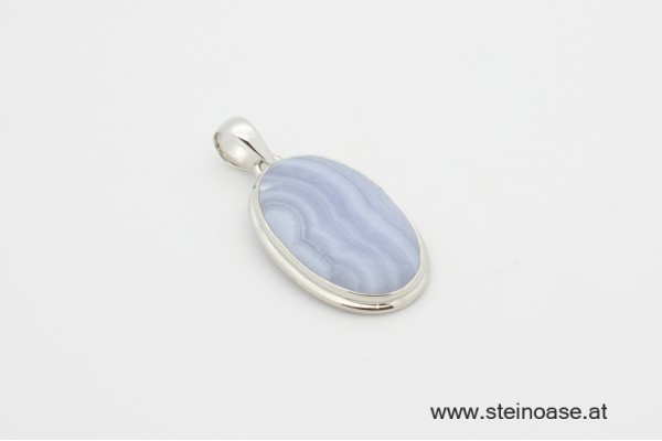 Anhänger Chalcedon blau